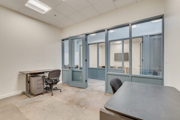 Spacious private offices