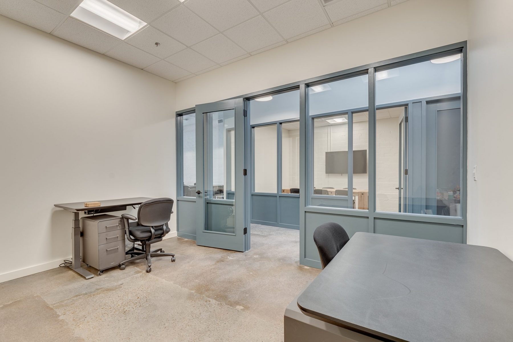 Spacious private offices