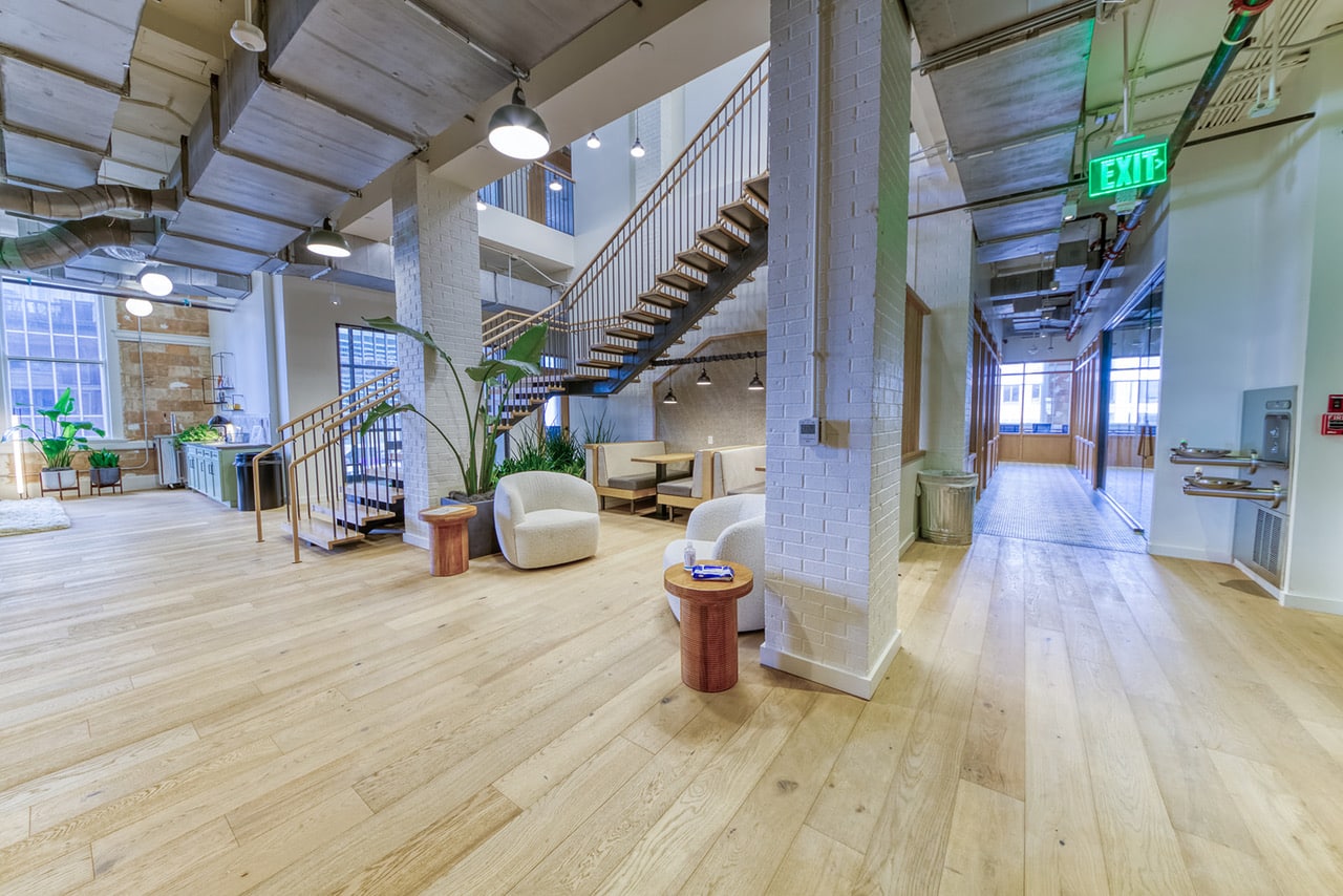 Two floors of downtown ATX coworking