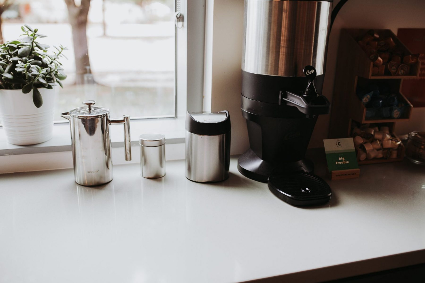 Bottomless drip coffee bar