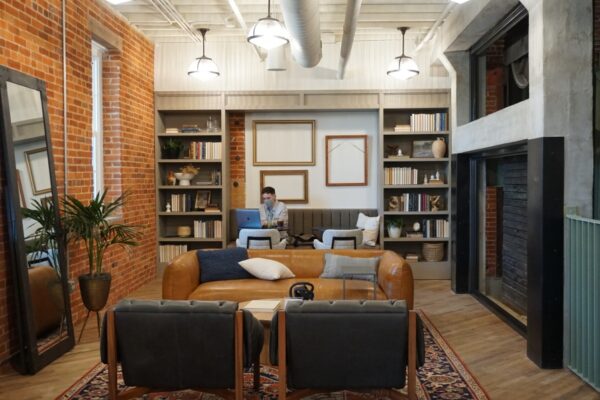 Shared space on first floor of CGB