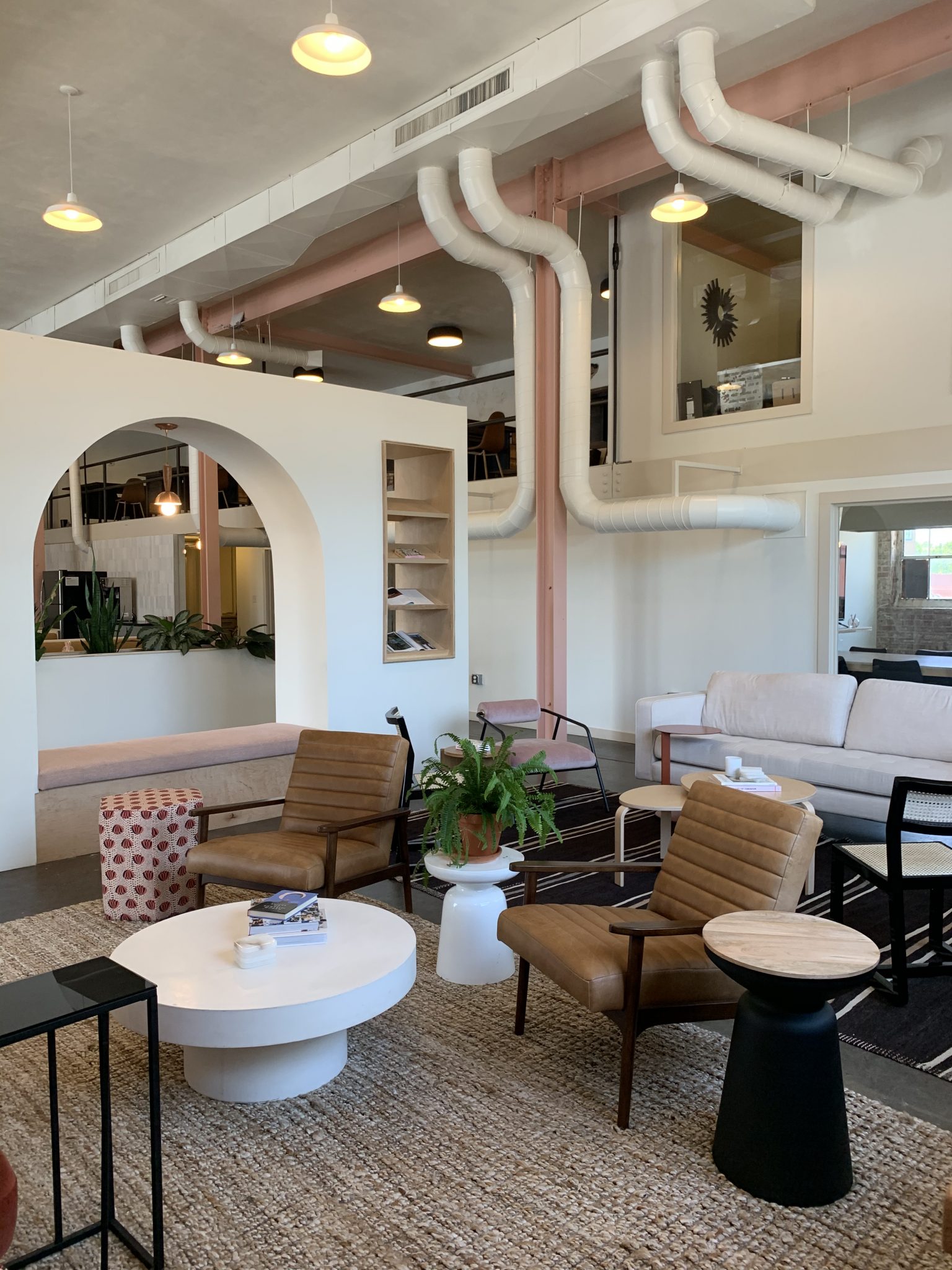 Lounge areas