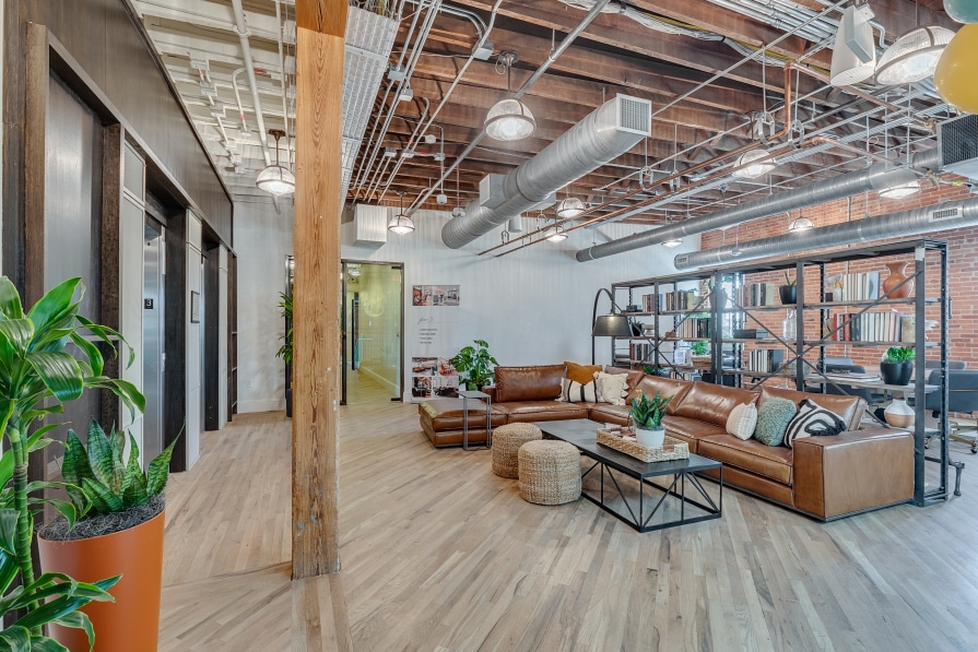 3rd floor shared workspace for CGB tenants