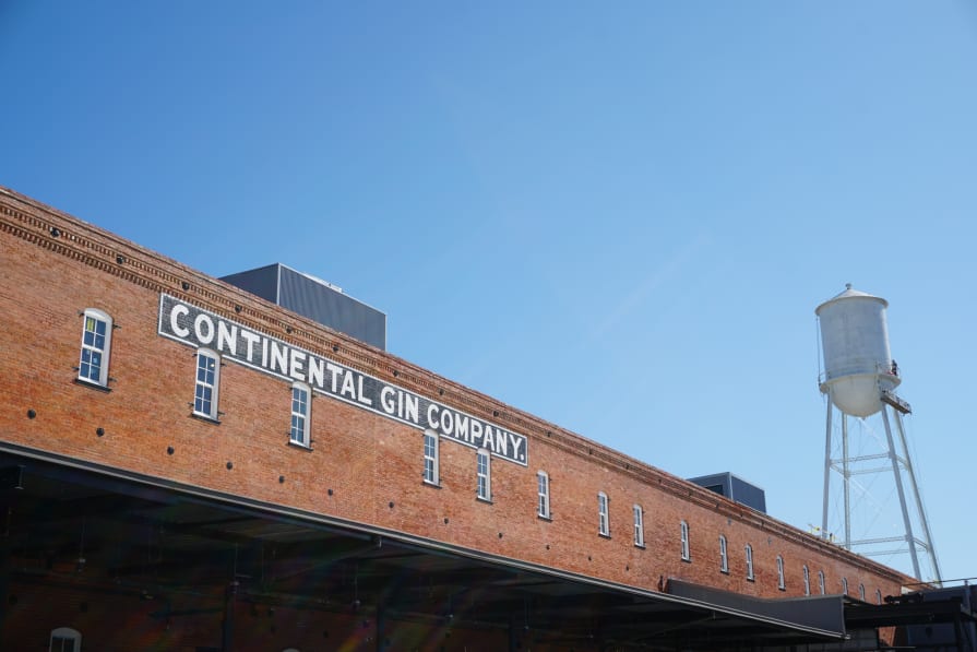 Continental Gin Building in Deep Ellum