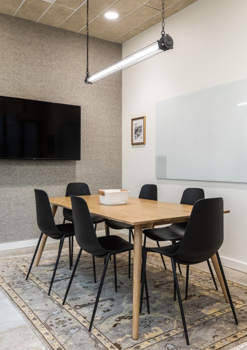 Seamless conference room bookings