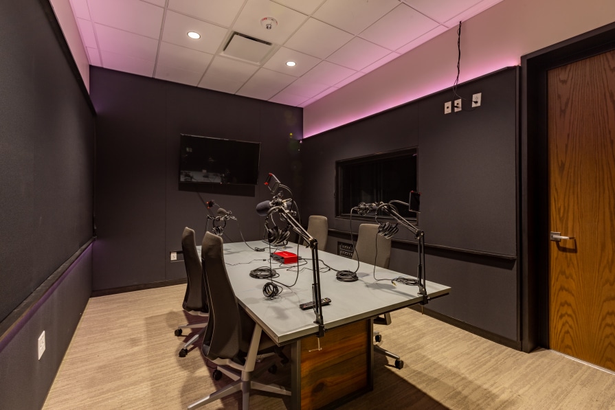 Access to recording studios
