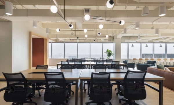 Open shared work areas