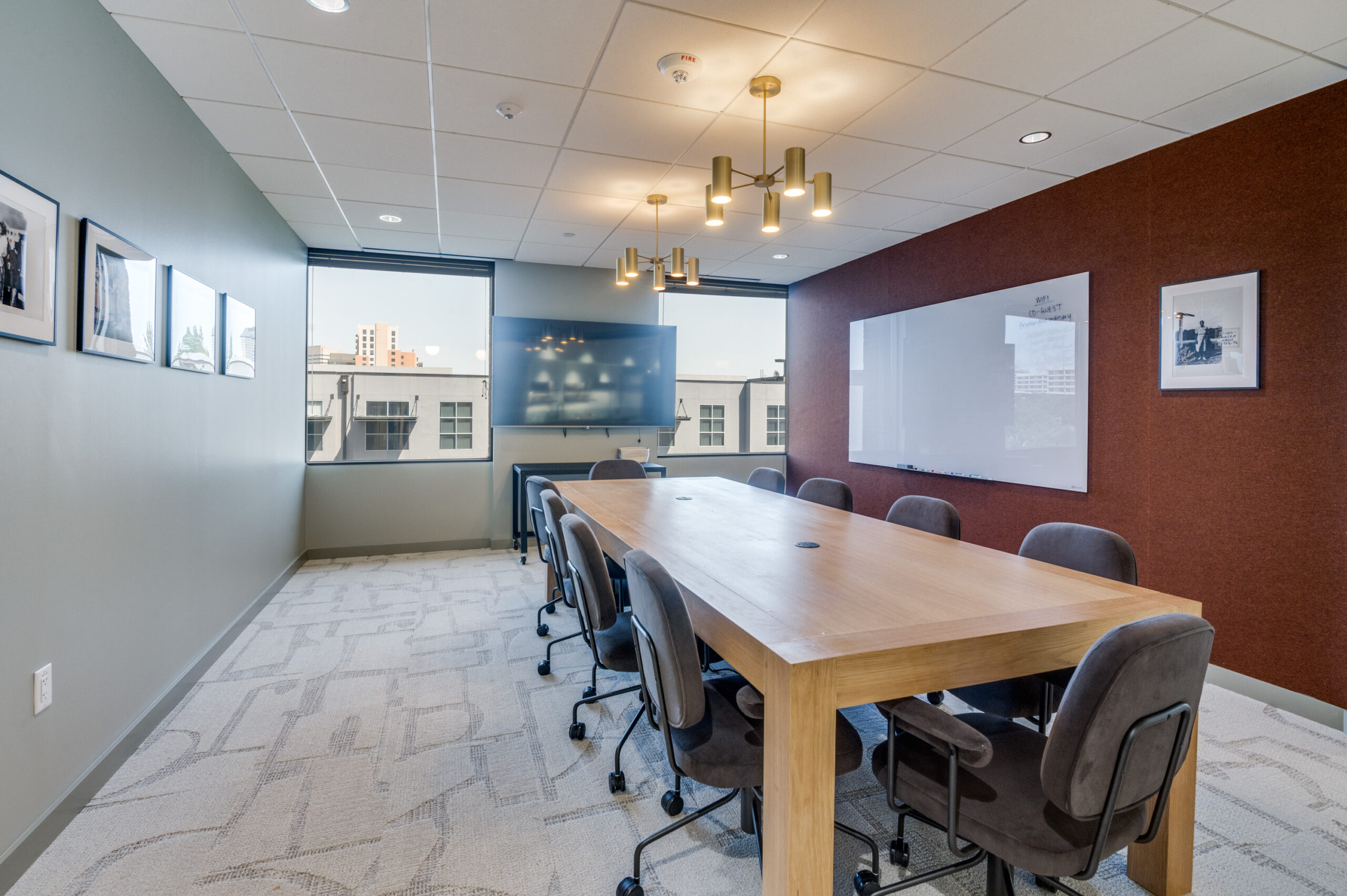Seamless access to conference rooms
